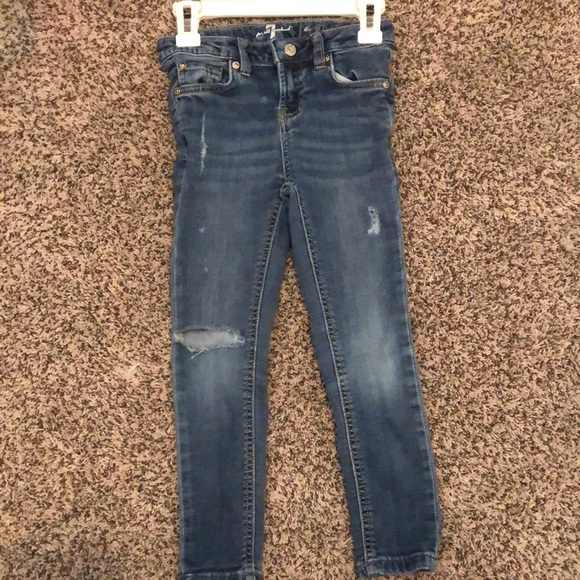 7 for all mankind girls skinny jeans - Picture 1 of 2